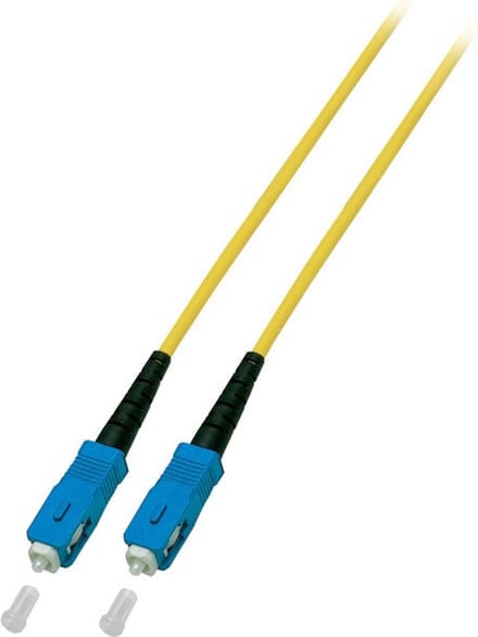 EFB NORDIC EFB-Elektronik ECOFIBER network cable - 10 m - yellow - Geel - 10m