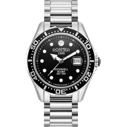Roamer Rockshell 220858-41-85-50 Rockshell Mark III Scuba Horloge