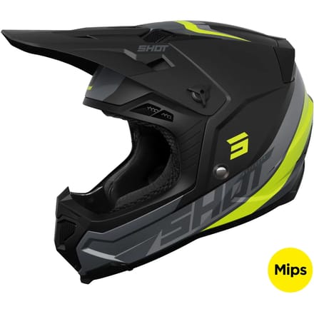 Volle motorhelm Shot Race Gear Core Custom