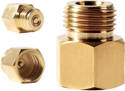Adapter voor Sodastream TR21-4 - Koolzuurmaker Accessoire, Flessenadapter, Gaspatroon Compatibel, 11x5.5x2.98 cm