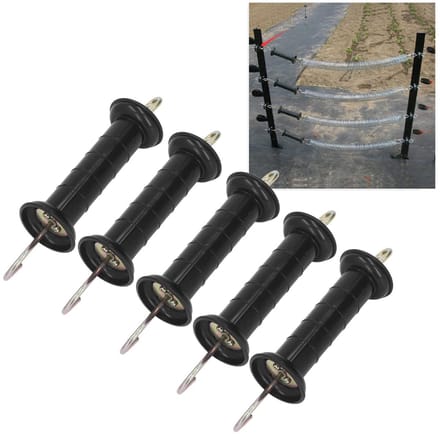 Dailygoods - 5 Stuks Geïsoleerde Handvatten voor Elektrische Hekken