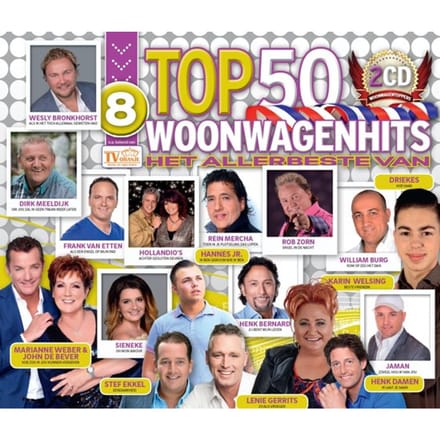 Woonwagenhits Top 50 Deel 8 - CD