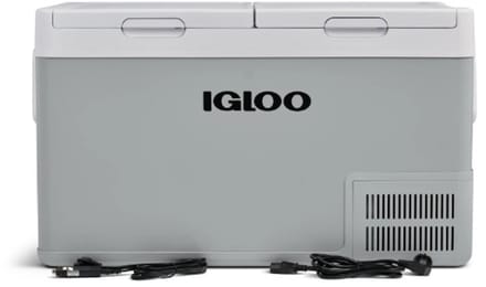Igloo ICF80DZ - Compressor Koelbox - 78 Liter - Dual Zone - 12V/24V en 230V - Koelen en Vriezen
