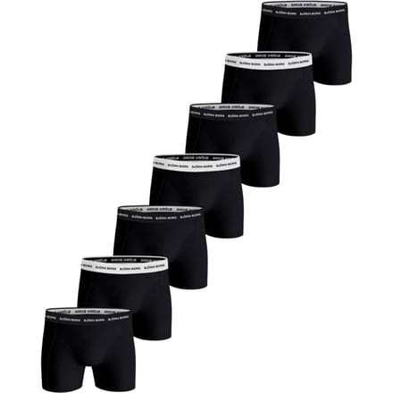 Björn Borg Cotton Stretch Boxershorts Heren (7-pack) - Maat S