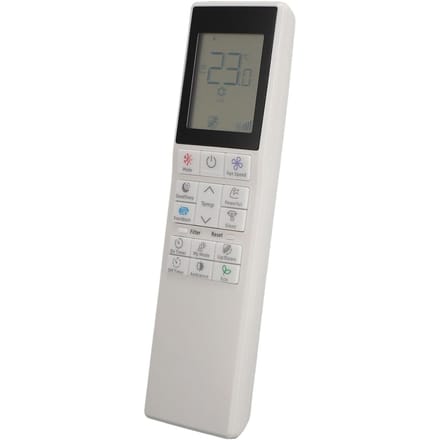 Télécommande de climatiseur Portable Remplacement de télécommande AC pour RC‑AGU1ED0I RC‑AGS1EA0E RAR‑MOA6 white