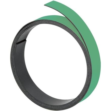 FRANKEN magneetband, (L)1.000 x (D)10 x (H)1 mm, groen