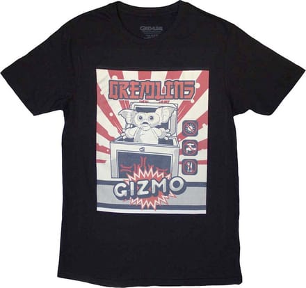 Gremlins - Gizmo Japanese Advert Heren T-shirt - M - Zwart