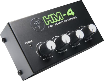 Mackie HM-4 Koptelefoonversterker – Zwart