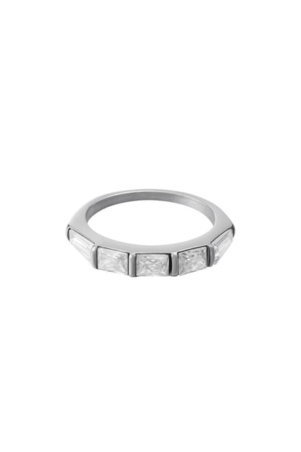 Ring - met vierkante maat 16
