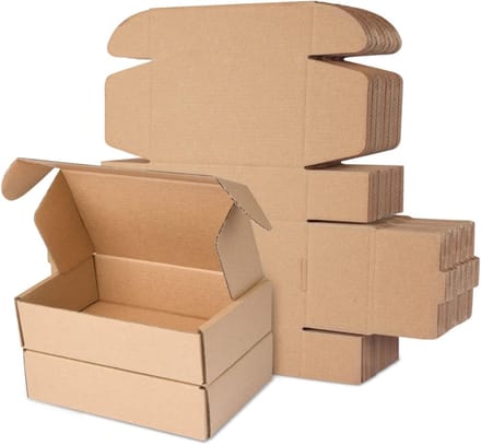 Solidchoice - Kartonnen Verzenddozen voor Kleine Pakketten (10 Stuks)