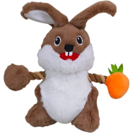 Pluche voor honden Nobby Pet Osterhase Mit Seil