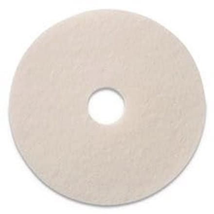 20 inch Witte Polijstpad - Set van 5 voor Vloeronderhoud