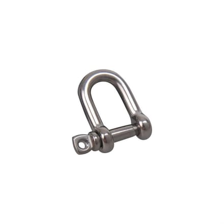 Seilflechter D-Sluiting - Kort - 5 mm - A4 RVS AISI 316 - 1300 daN
