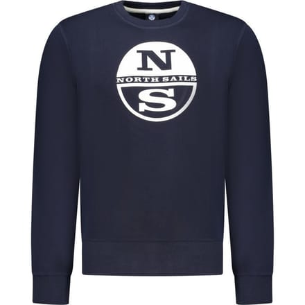 North Sails Blauwe Katoenen Heren Sweatshirt