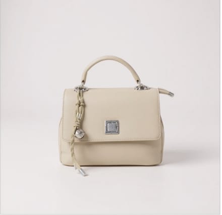 TK-S Schoudertas, Handtas, Crossbody, lederlook - lichtbruin