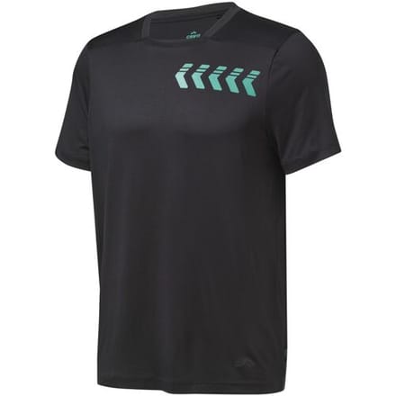 CRIVIT Heren fietsshirt (Zwart, M)