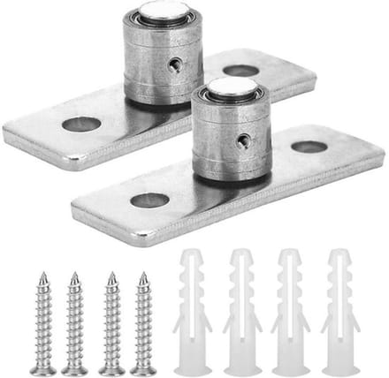 Allecto - Glijdende Vloergeleider - Corrosiebestendig - Zilver