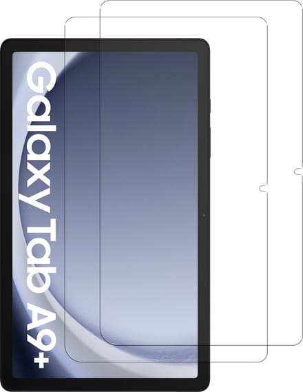 Screenprotector Geschikt voor Samsung Galaxy Tab A9 Plus / A11 Plus screenprotector tempered glass (11 Inch) Screen protector – 2 Stuks