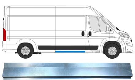 Reparatie dorpel voor Opel Movano 2021-2026 / Links = Rechts