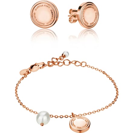 Dames ketting en oorbellen set Isabella Ford Sabrina