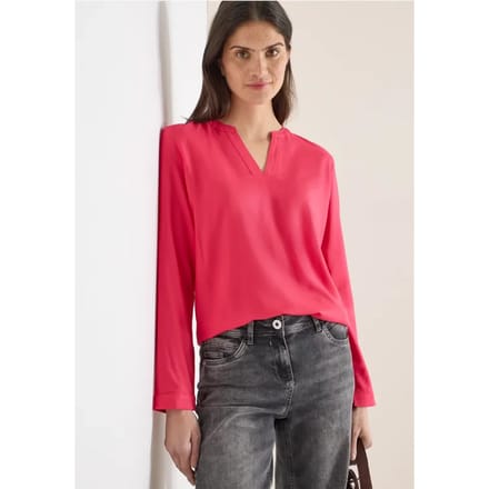 Blouse in effen kleur
