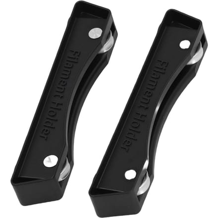 2 pièces Porte-filament pour imprimante 3D ABS Réglable Support de bobine de filament pour imprimante 3D pour PLA ABS TPU Impression 3D black