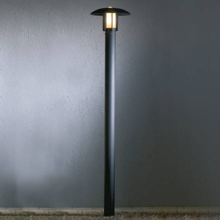 Konstsmide Lantaarnpaal Heimdal, hoogte 200 cm, zwart