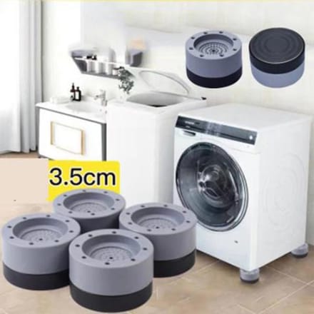 4 stks/set Anti Trillingen Wasmachine Voeten Pad Universele Wasmachine Antislip Roller Meubels Lifting Voet Basis 3.5cm-4pc