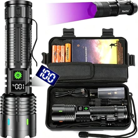 CLGP® Militaire Zaklamp – Kampeerlamp – Zaklamp