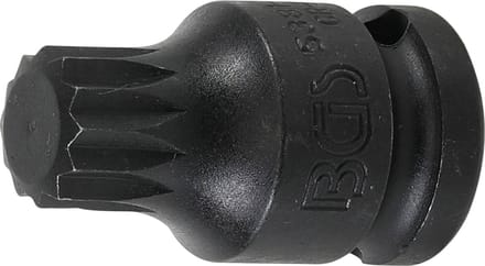 BGS Kracht dopsleutelbit - lengte 43 mm - 1/2 - veeltand (voor XZN) M16