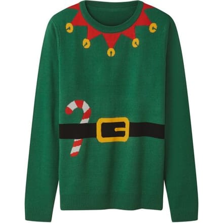ESMARA Dames kersttrui (Groen, M (40/42))