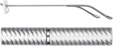 Draagbare Mini Leesbril met Stijlvolle Penclip Etui voor Mannen en Vrouwen