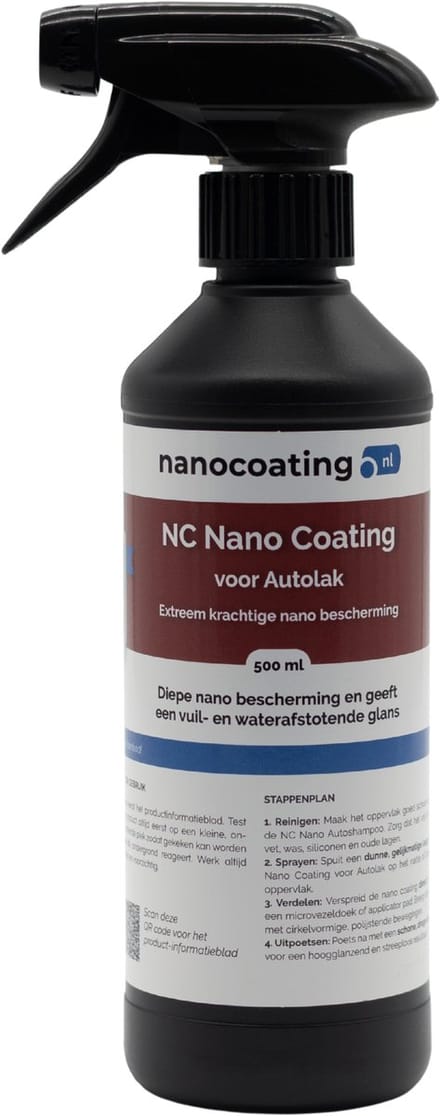 NC Nano Coating voor Autolak – Lakbescherming | Water- & Vuilafstotend | UV-bescherming