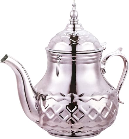 Oosterse Marokkaanse - Turkse -Theepot-0.8L - RVS