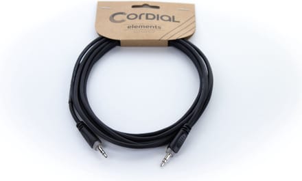 Cordial ES 3 WW Patchkabel stereo 3 m - Stereo patch kabel