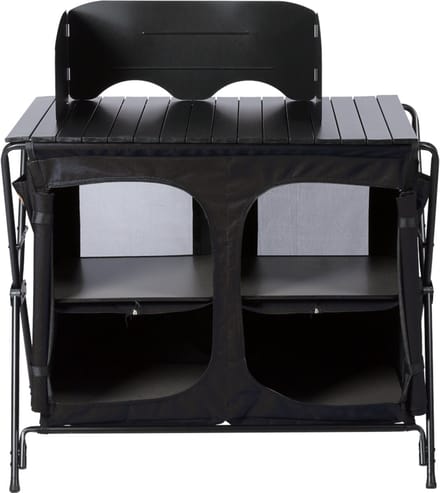 Redwood - Campingkast - Boole Double Kookkast Black - Zwart