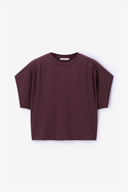 Sissy-Boy - Donkerbruine boxy T-shirt