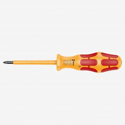 Geïsoleerde Schroevendraaier - VDE Schroevendraaier - Veilig Elektra Werk - Gekruiste Punt - 17.8cm Lengte