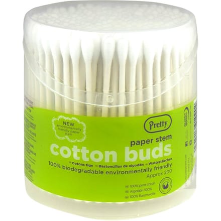 Pretty Papierstam Katoenen Knoppen 200 st
