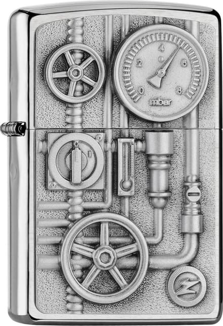 Aansteker Zippo Steam System Emblem