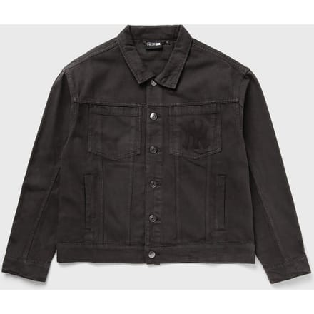 MLB STRIPE DENIM JCKT NEW YORK YANKEES