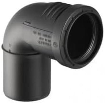 Geberit 390524141 vel Silent-PP met mof, 87,5 graden DN 110