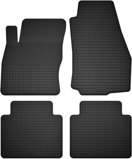 Wielganizator BasicProtect Serie - Rubber Autovloermatten - Audi A8 D5 LONG - Antislip - Weerbestendig