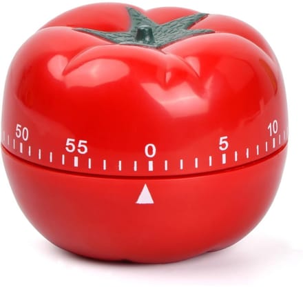 EXCITAT Timer - Keukentimer - Digitale timer - Geschikt voor koken, bakken, eieren koken - Rood