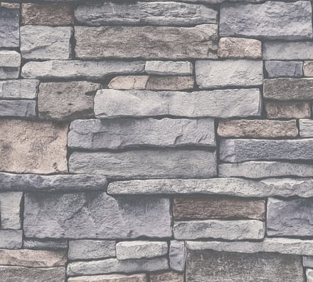 NATUURSTEEN BEHANG | industrieel - Grijs Beige Bruin - A.S. Création Elements 2