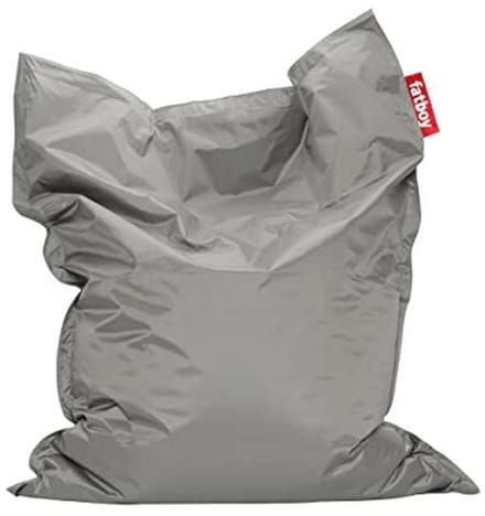Original Silver Nylon Zitzak - Klassieke Indoor Zitzak 180 x 140 cm