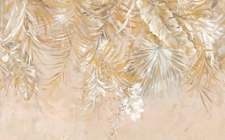 Fotobehang - Coco Champagne 400x250cm - Vliesbehang