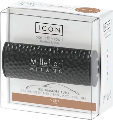 Millefiori Milano Icon Auto Luchtverfrisser Metal Nero 35 gr