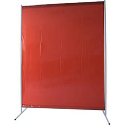 Lasbeschermingswand, folie, rood