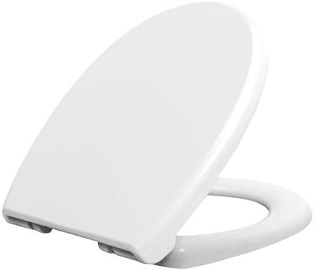 Toiletbril Menilla Softclose en Quickrelease Toiletzitting 42,7x35x4,2cm Wit
